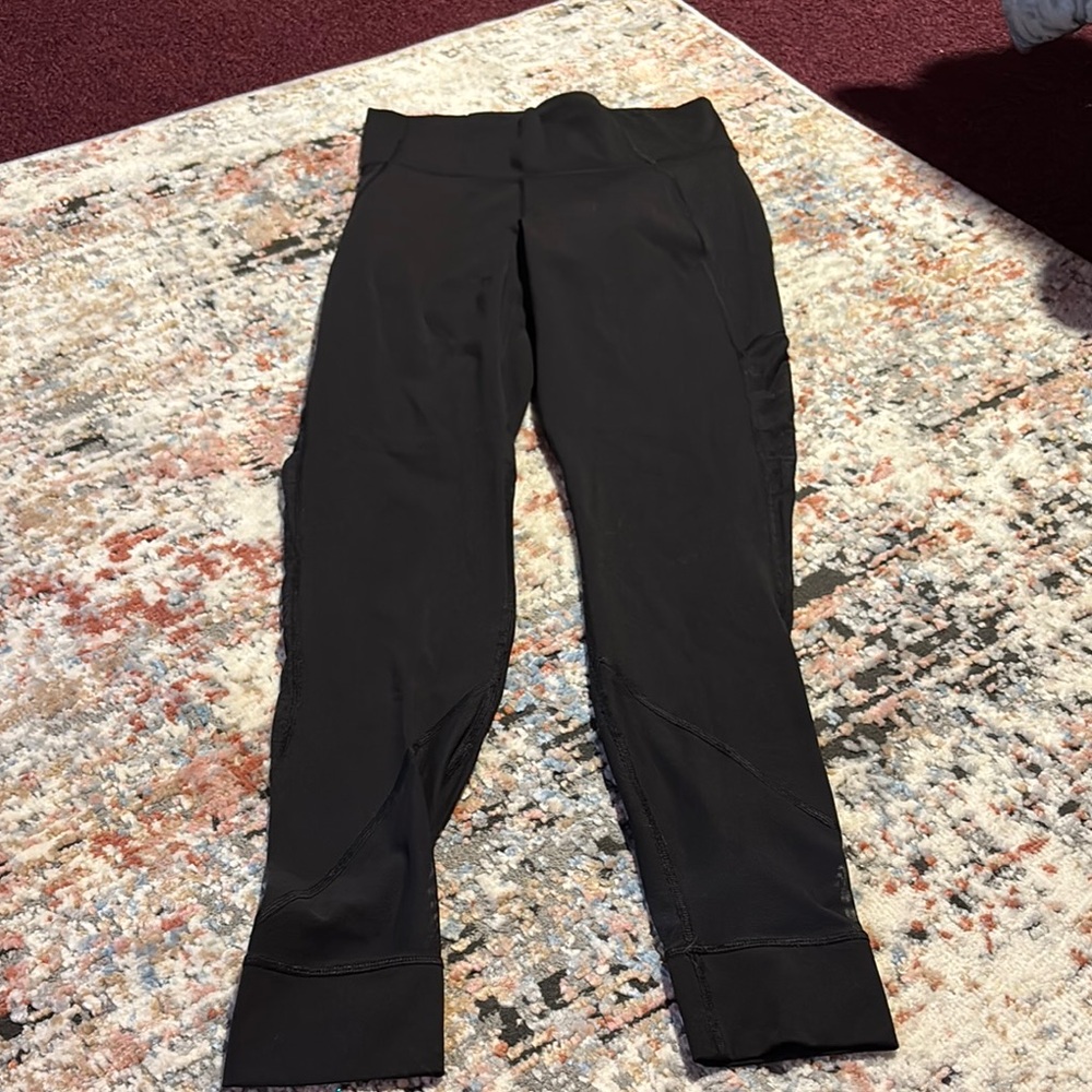 Lululemon Athletica Black Leggings High Waist Stretch